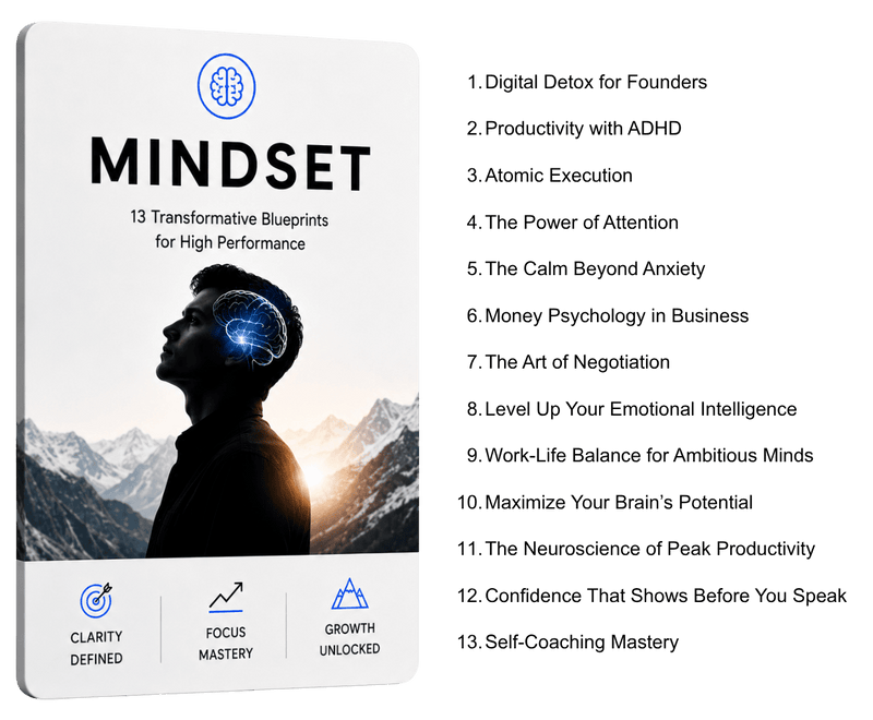 MINDSET – MASTER THE MIND BEHIND WEALTH CREATION
