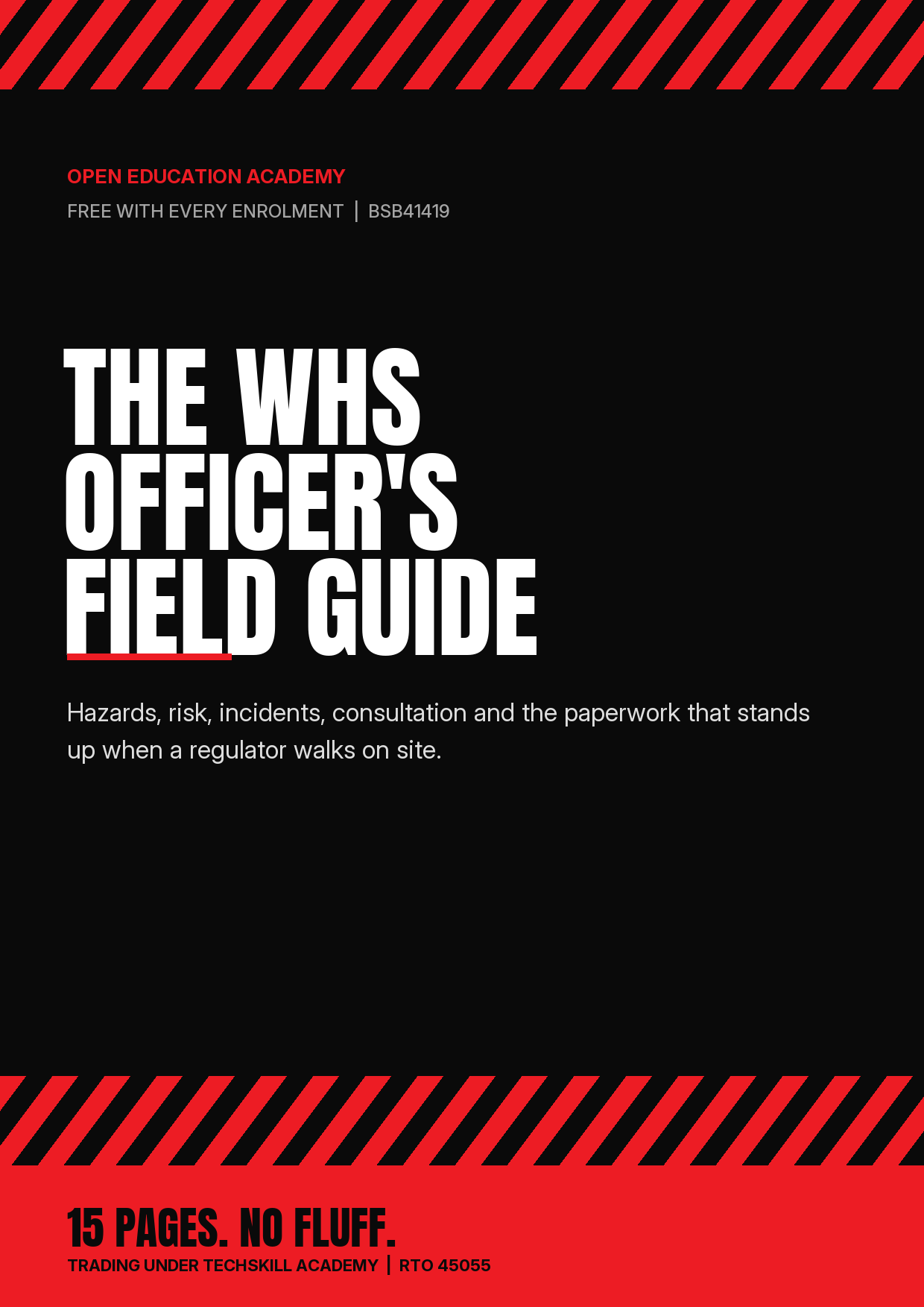 The WHS Officer's Field Guide
