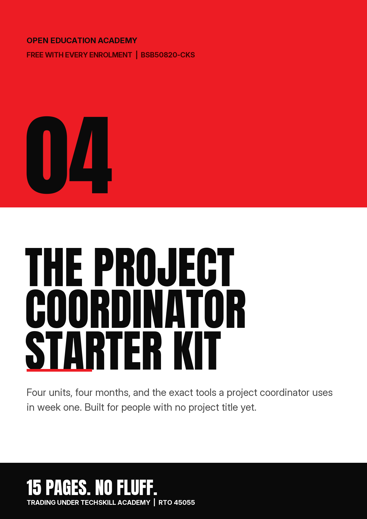 The Project Coordinator Starter Kit