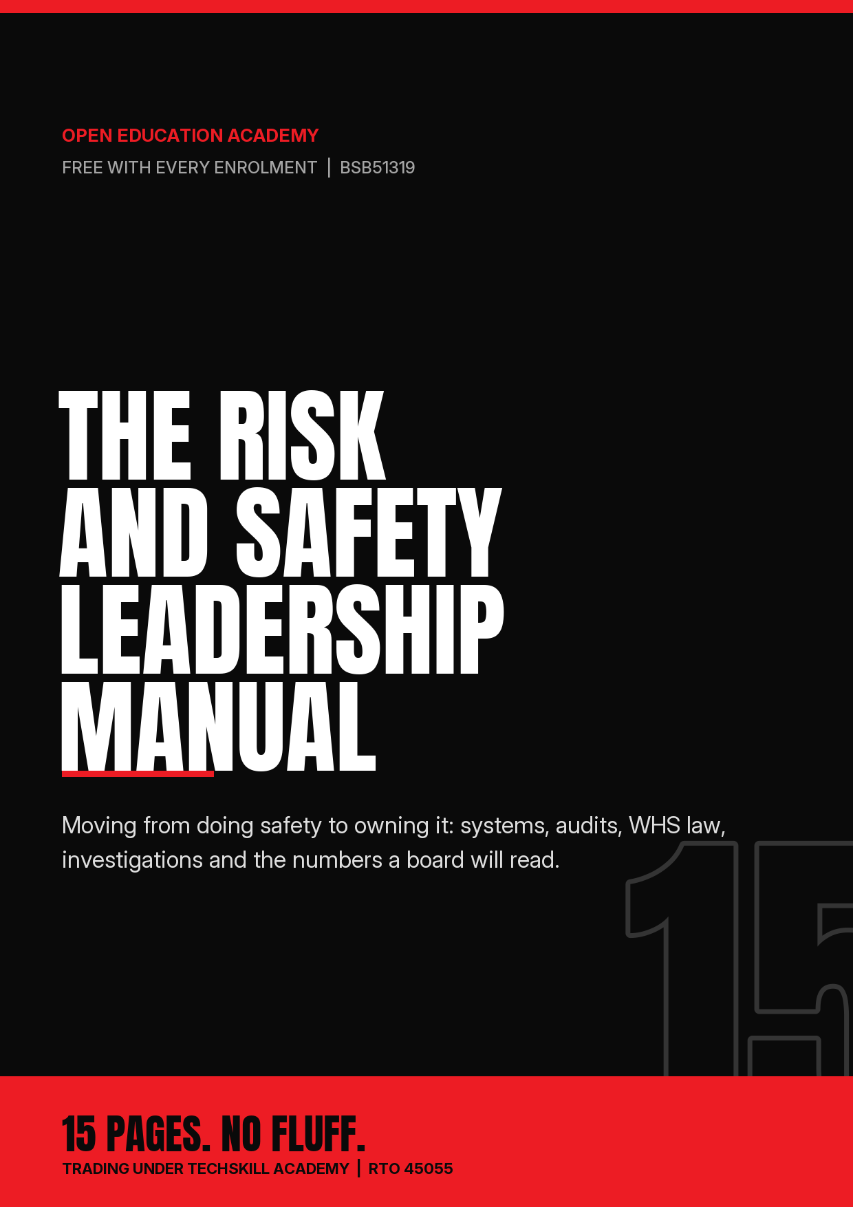 The Risk and Safety Leadership Manual